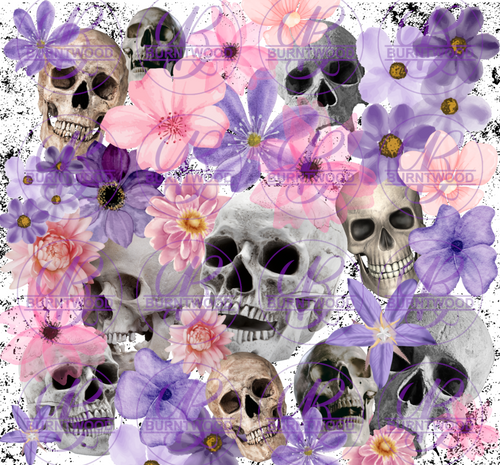 Floral Skulls 5254