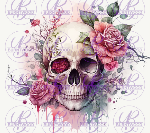 Floral Skull 7656