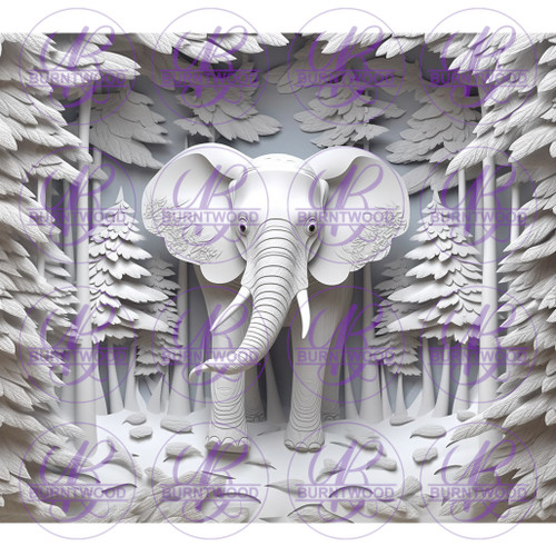 3D Elephant 8514