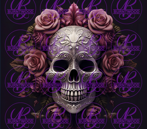 Rose Skull 9647