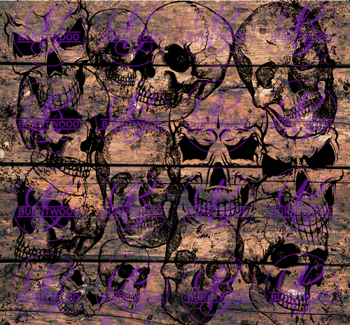 Wood Skulls 5178