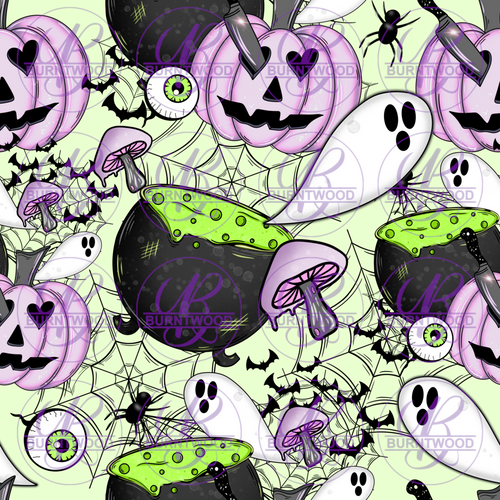 Spooky Mashup Seamless 9652