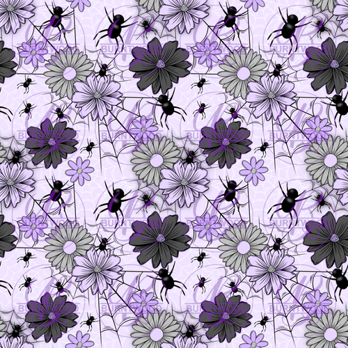 Floral Webs Seamless 9268