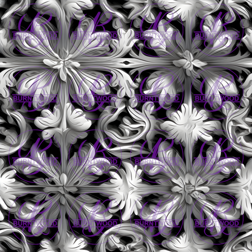 Digital - Monochrome Pattern Seamless 8146