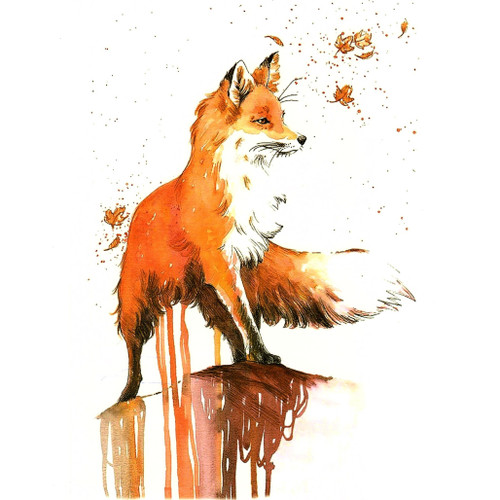 Fox 159, 6" x 8.25"