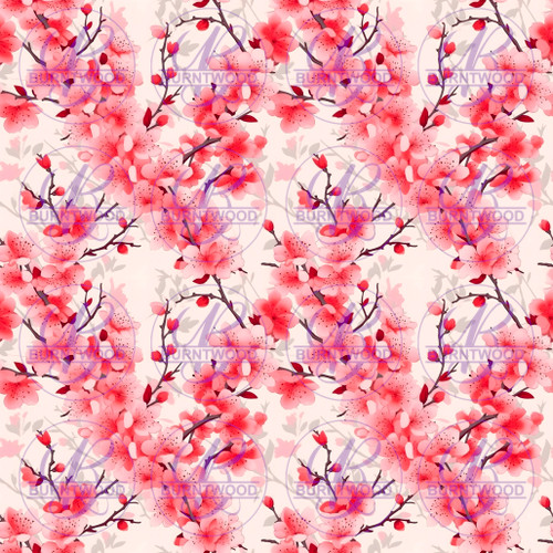 Digital - Pink Cherry Blossom Seamless 8662