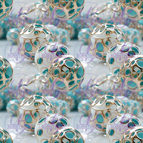 Digital - Decorative Balls Seamless 9729