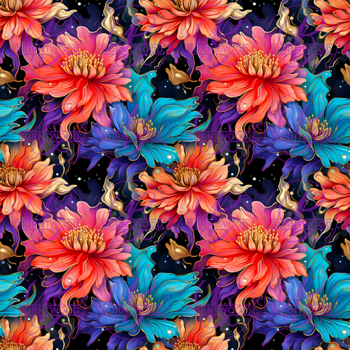 Digital - Florals Seamless 9784