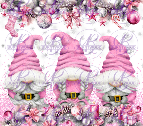 Pink Santa Gnomes 9760