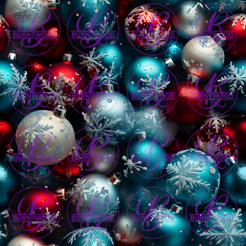 Christmas Decorations Seamless 9693