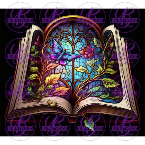 Stained Glass Book 8482