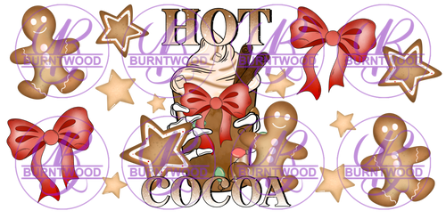 UV DTF 16oz Wrap - Hot Cocoa 9345