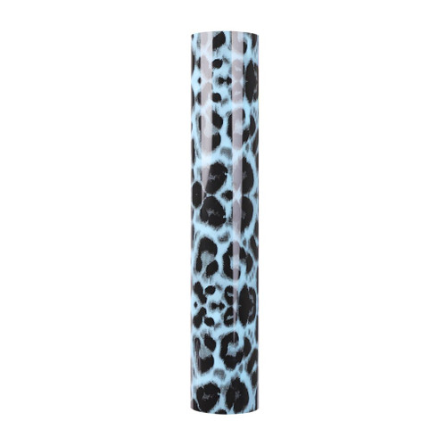 Teckwrap Animal Print HTV - Blue Leopard