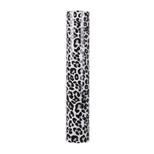 Teckwrap Animal Print HTV - Black & White Leopard