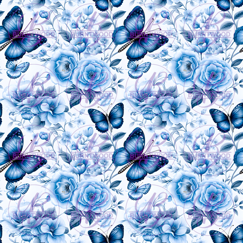 Blue Butterflies 9469