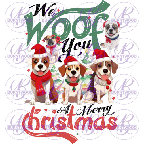 We Woof You A Merry Christmas 6069