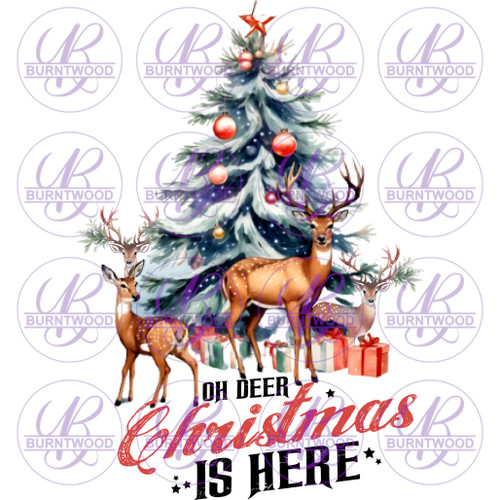 Oh Deer Christmas Is Here 6058