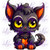 Digital - Spooky Kitty  5045