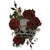 Skull and Roses 141, 6" x 8.25"