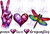 DTF - Peace Love Dragonflies 0795