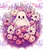 DTF-  Floral Ghostie 0839