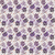 Retro Flowers Purple 10515