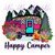 UV DTF Decal - Happy Camper 1921