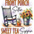 Front Porch Sitter Sweet Tea Sipper 7087