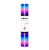 Teckwrap PU Rainbow Stripes HTV - Starry Purple