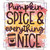 Pumpkin Spice & Everything Nice 0575