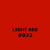 Oracal 651 Vinyl, Light Red #032, Alberta Canada