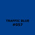 Oracal 651 Vinyl, Traffic Blue #057, Alberta Canada