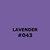 Oracal 651 Vinyl, Lavender #043, Alberta Canada