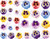 Pansy Decal Set 0001 (8.5"x11")