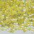 Glass Mermaid Rhinestone - Yellow