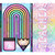 Pastel Rainbow Teacher 20/30oz Wrap 6853
