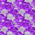 Digital - 3D Purple Floral Seamless 8163