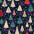 Digital - Christmas Trees Seamless 9773