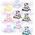 Boo Cow Decal Set 0006 (8.5"x11")