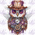 DTF - Steampunk Owl 0324