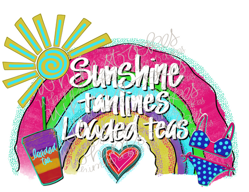 Sunshine tanlines loaded teas
Summer
Loaded teas
Whimstrokes 
Digital download
PNG
Sublimation