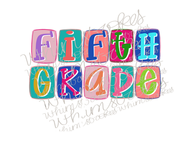 Fifth grade block design