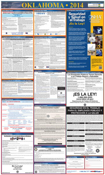 Oklahoma SPANISH All-in-One State and Federal Labor Law Poster