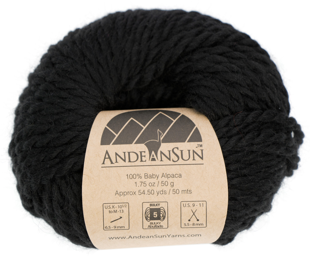 NEW-Alpaca Blend Yarn (Weight #5) BULKY - SET OF 3 Skeins 150 GRAMS TOTAL  by AndeanSun - Llacta