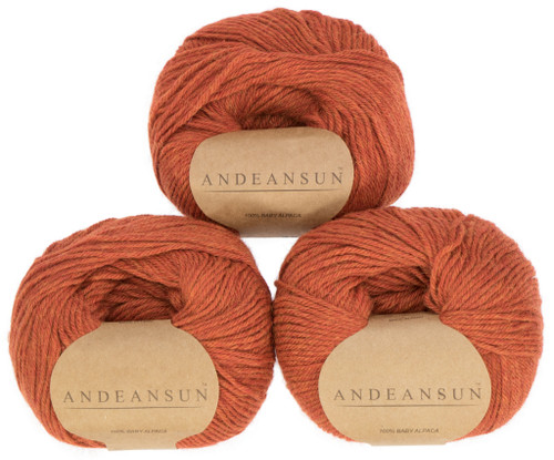 Alpaca Yarn Blend Umayo #3 DK - 327 Yards Total (3 Pack)