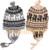 Ear Flap Alpaca Hat with Alpaca Motif for Children - Natural Color - 16752212