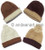 100% Alpaca BEANIE REVERSIBLE Hat SOLID COLORS (HandSpun - HandKnitted - UNDYED Natural Alpaca Colors) - Rustic Quality - 16751701
