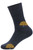 Men's Dress Alpaca Socks - Ribbed Crew by AndeanSun - Navy Blue - 16711701