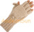 Glittens Hand Finished Double Cable Knit - Beige - 16783208