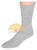 Wide Ribbed Alpaca Dress Socks by AndeanSun - Ash Light Grey - 16711713